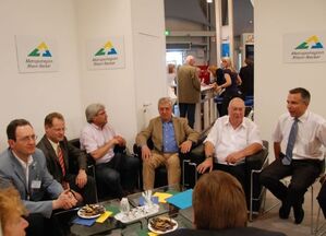 v. l.: Dr. Ralf Göck, Christoph Trinemeier, Manfred Zuber, Heinrich Zier, Helmut Beck, Stefan Dallinger