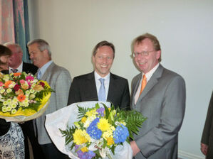 Gratulation von Matthias Baaß an Ralph Schlusche